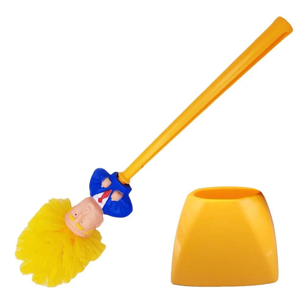 Bathroom Cleaning Tools Trump Toilet Brush Paper Roll Donald Trump