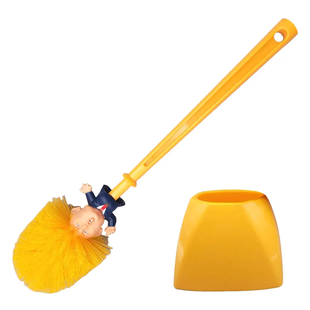 Bathroom Cleaning Tools Trump Toilet Brush Paper Roll Donald Trump